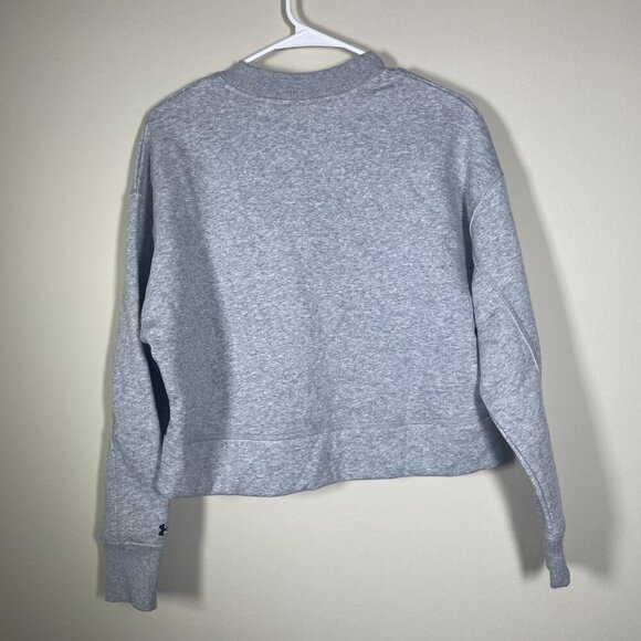 NWT! Under Armour Project Rock Iron Paradise Sweatshirt Womens XS Cropped Boxy! - Picture 5 of 5